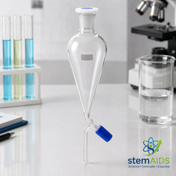 Glass Separatory Funnel - Lab Glassware | STEMAids