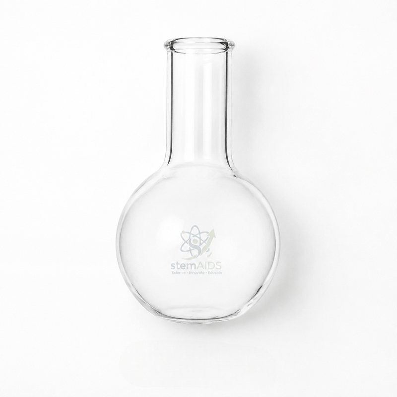Flat Bottom Flask 250ml 1 Flat Bottom Flask 250ml - Lab Glassware | STEMAids
