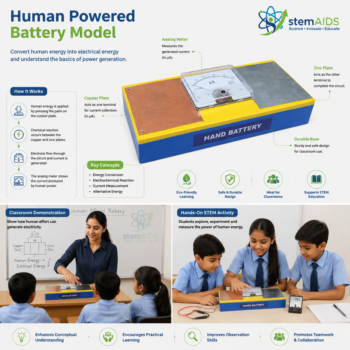 Human Powered Battery Model - Stem Kits | STEMAids