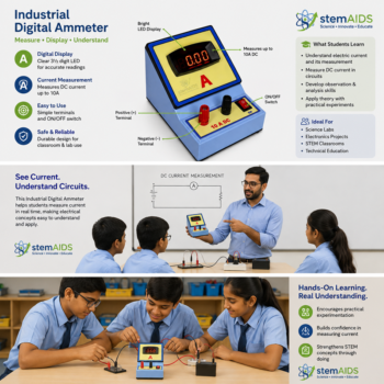 Industrial Digital Ammeter - Measuring Instruments | STEMAids