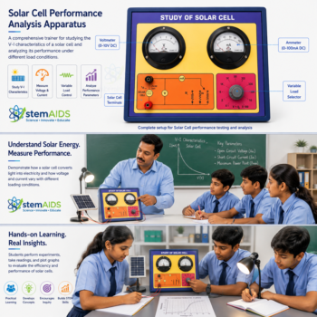 Solar Cell Performance Analysis Apparatus - Electrical and Electronics | STEMAids
