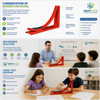 Conservation of Momentum Model - Stem Kits | STEMAids