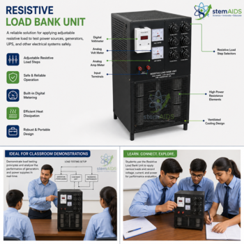 Resistive Load Bank Unit - Electrical and Electronics | STEMAids