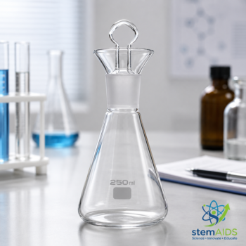 Titration Iodine Flask - Lab Glassware | STEMAids