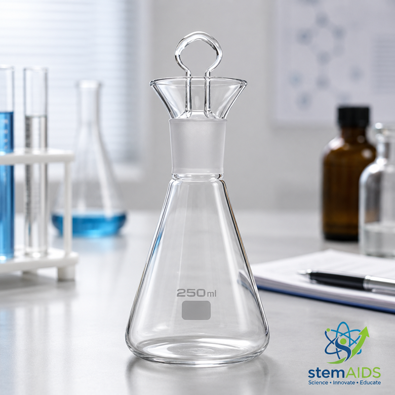 Titration Iodine Flask 1 Titration Iodine Flask - Lab Glassware | STEMAids