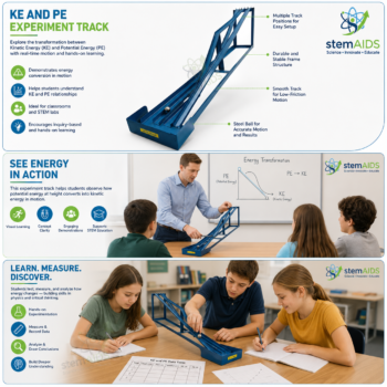 KE and PE Experiment Track - Stem Kits | STEMAids