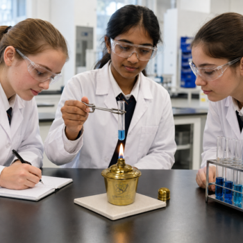 Laboratory Grade Brass Spirit Lamp - Metalware | STEMAids