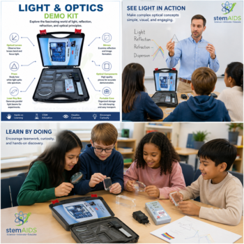 Light and Optics Demo Kit - Light & Optics | STEMAids