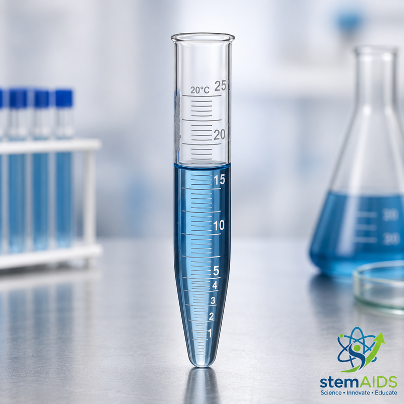 Graduated Glass Centrifuge Tube 1 Graduated Glass Centrifuge Tube - Lab Glassware | STEMAids