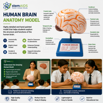 Human Brain Anatomy Model - Anatomy Models | STEMAids
