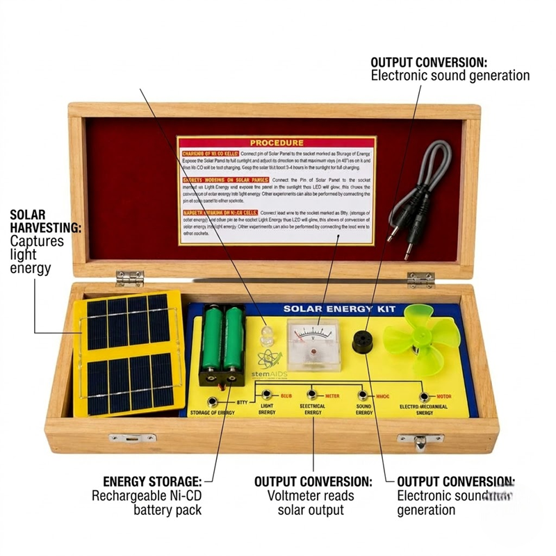 Multi-Activity Solar Energy Kit 1 Multi-Activity Solar Energy Kit - Solar Energy Kits | STEMAids