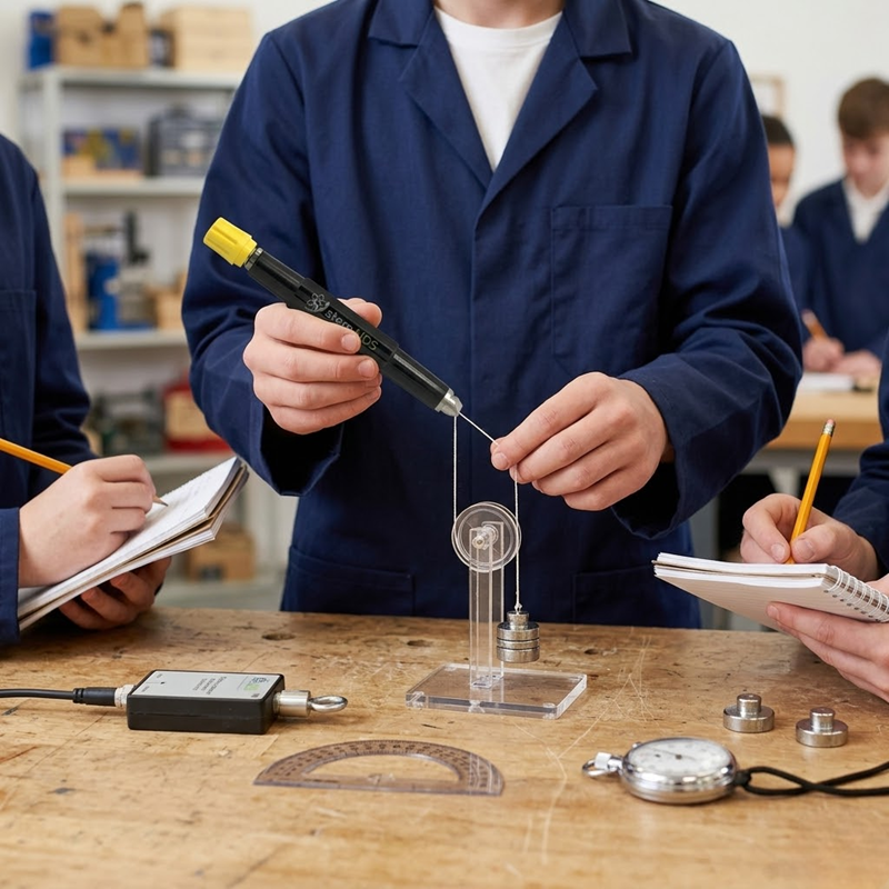 Pencil Jockey Physics Model 1 Pencil Jockey Physics Model - Keys and Switches | STEMAids